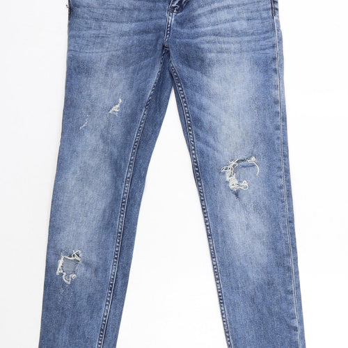 Z1976 Denim Womens Blue  Cotton Skinny Jeans Size 8 L27 in Regular
