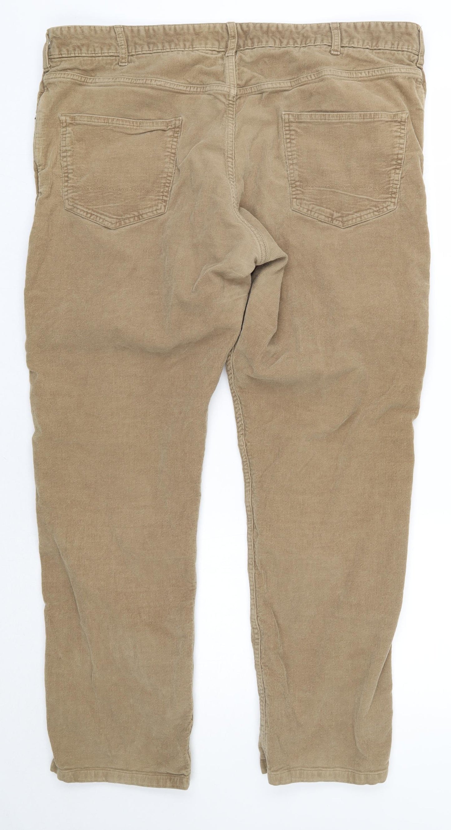 Spoke Mens Brown  Cotton Trousers  Size 40 in L29 in Regular  - Cord Fabric