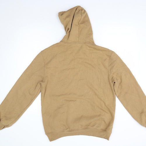 H&M Mens Brown  Cotton Pullover Hoodie Size S