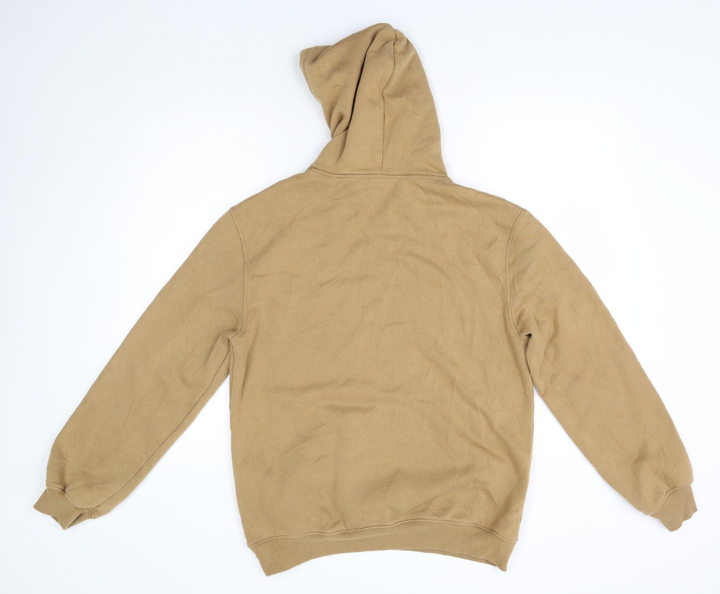 H&M Mens Brown  Cotton Pullover Hoodie Size S