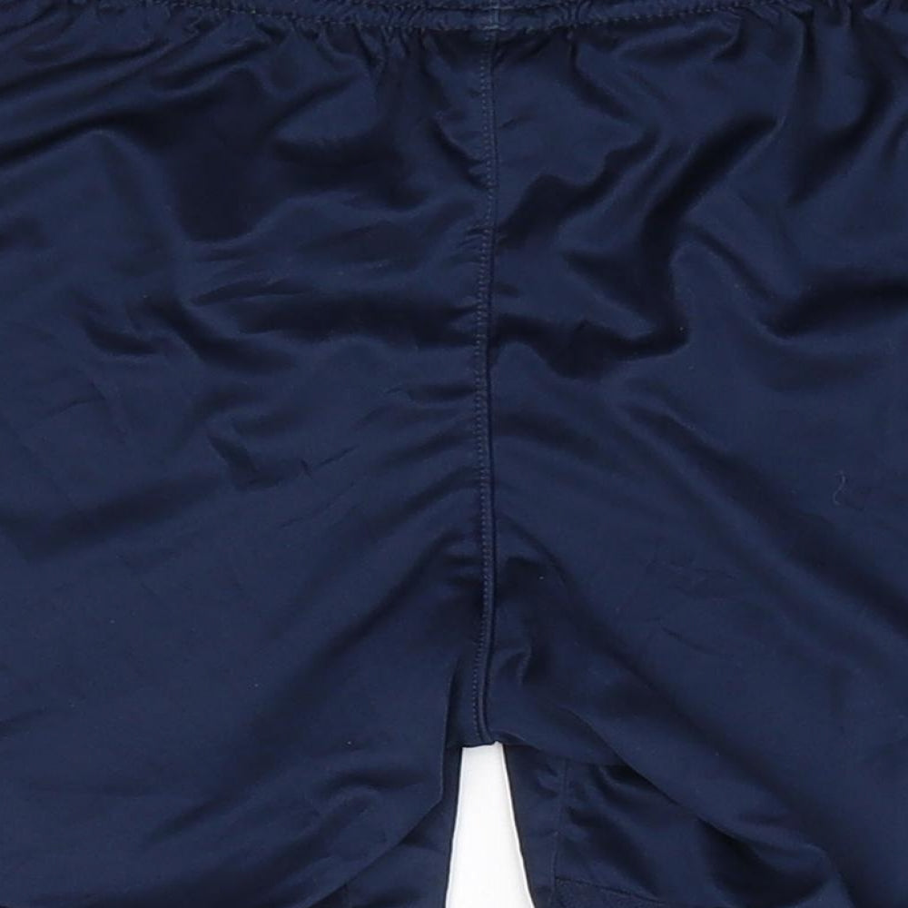 adidas Boys Blue  Polyester Sweat Shorts Size 11-12 Years  Regular