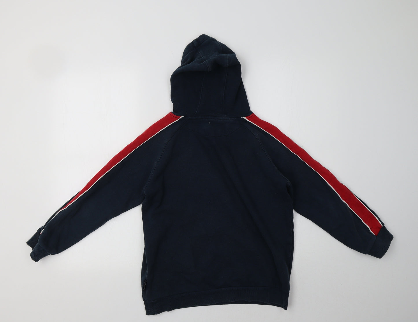TU Boys Blue  Cotton Pullover Hoodie Size 12 Years   - England Rugby