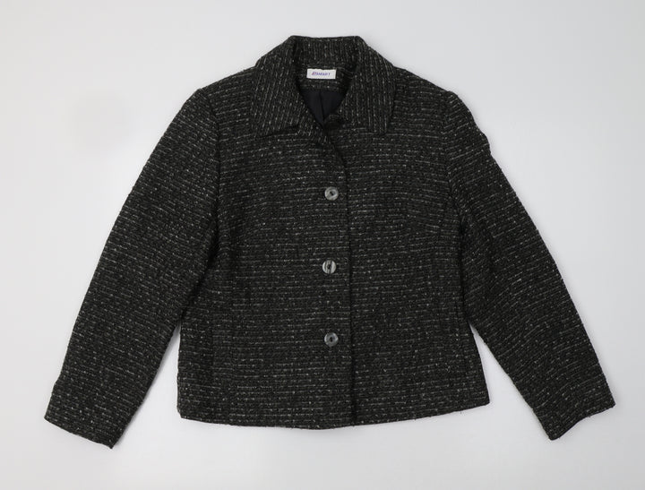 Damart Womens Grey Jacket Blazer Size 14