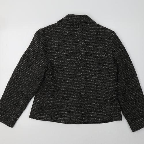 Damart Womens Grey   Jacket Blazer Size 14