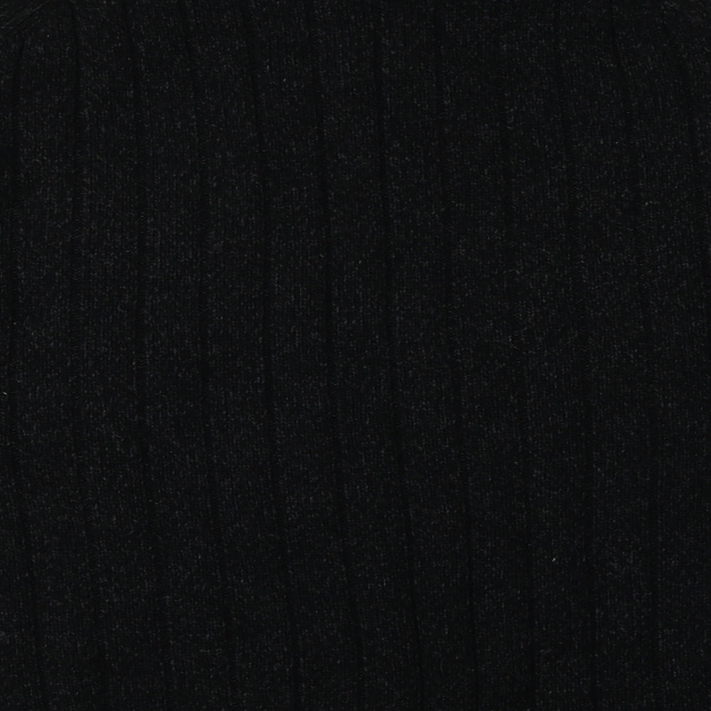 M&S Mens Grey Collared  Wool Pullover Jumper Size M