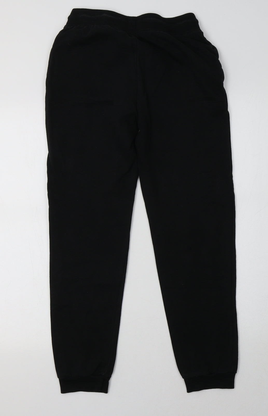 Primark Boys Black  Cotton Jogger Trousers Size 12-13 Years  Regular