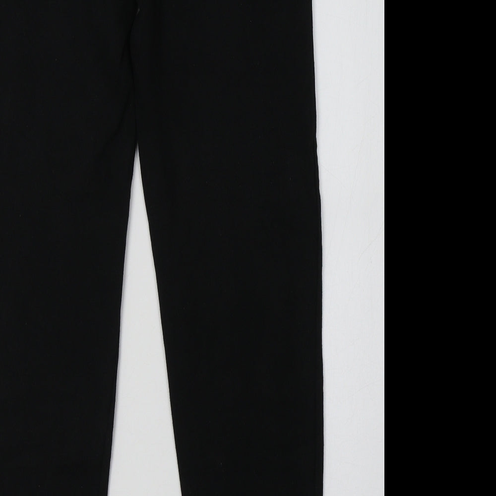 Primark Boys Black  Cotton Jogger Trousers Size 12-13 Years  Regular
