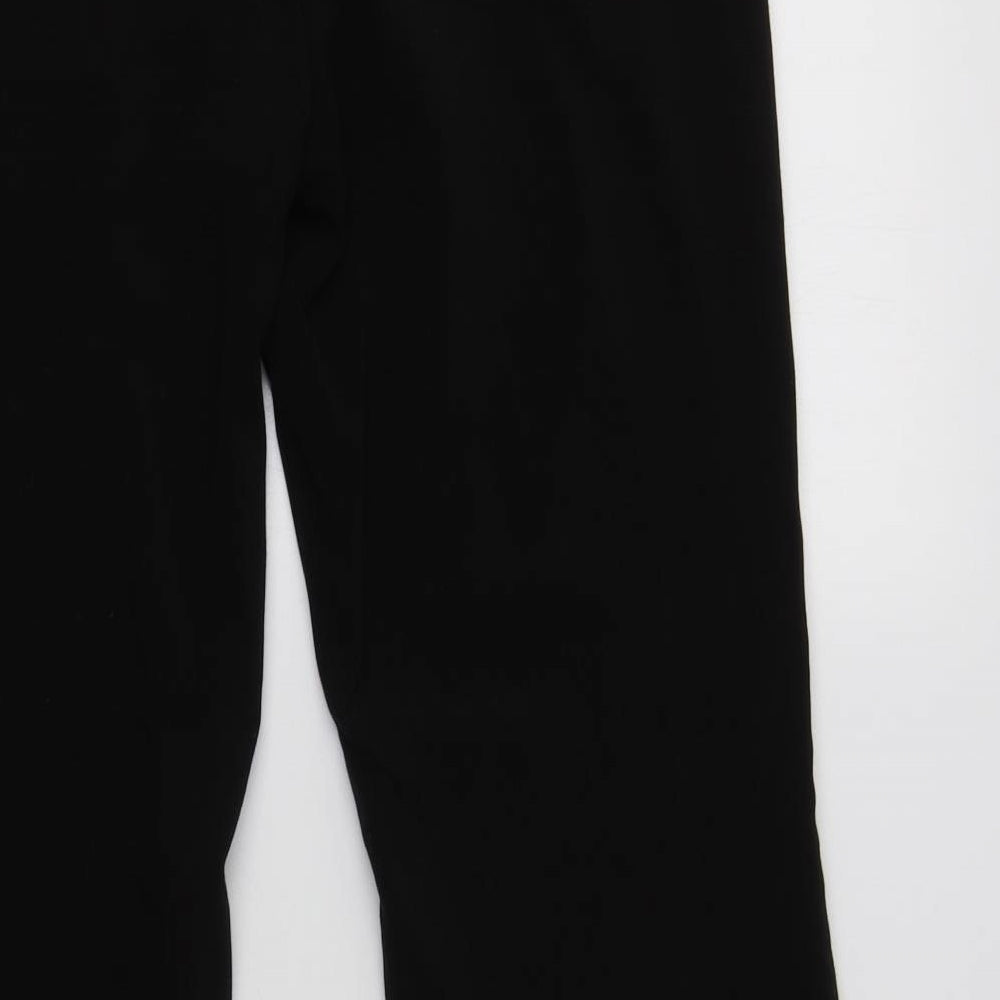 NEXT Womens Black  Polyester Dress Pants Trousers Size 12 L26 in Regular