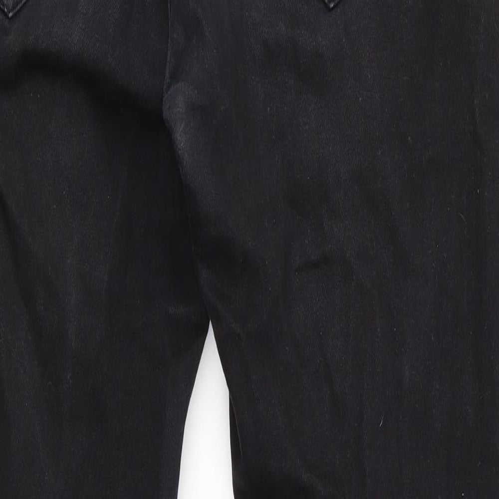 Denim Co Mens Black  Cotton Skinny Jeans Size 32 in L27 in Regular