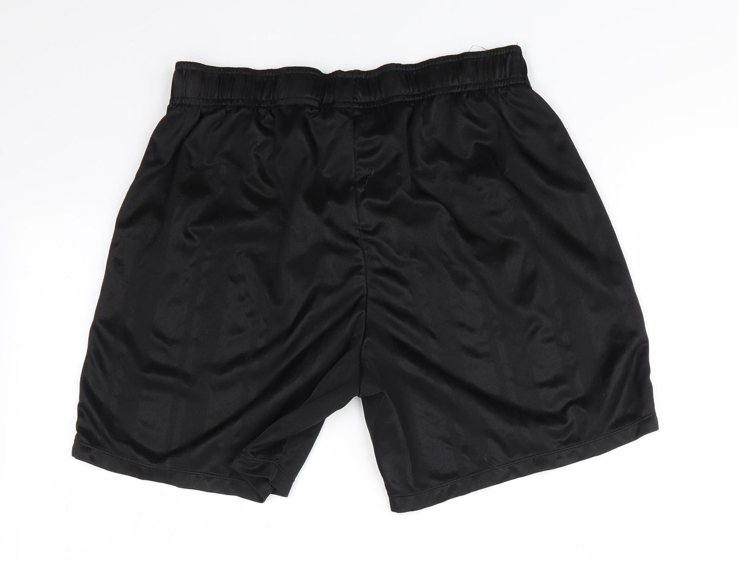 Sondico Mens Black Striped  Sweat Shorts Size S  Regular