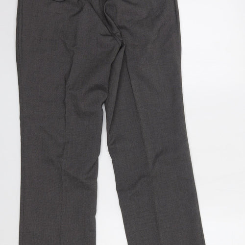 NEXT Womens Grey  Polyester Dress Pants Trousers Size 30 L31 in Regular