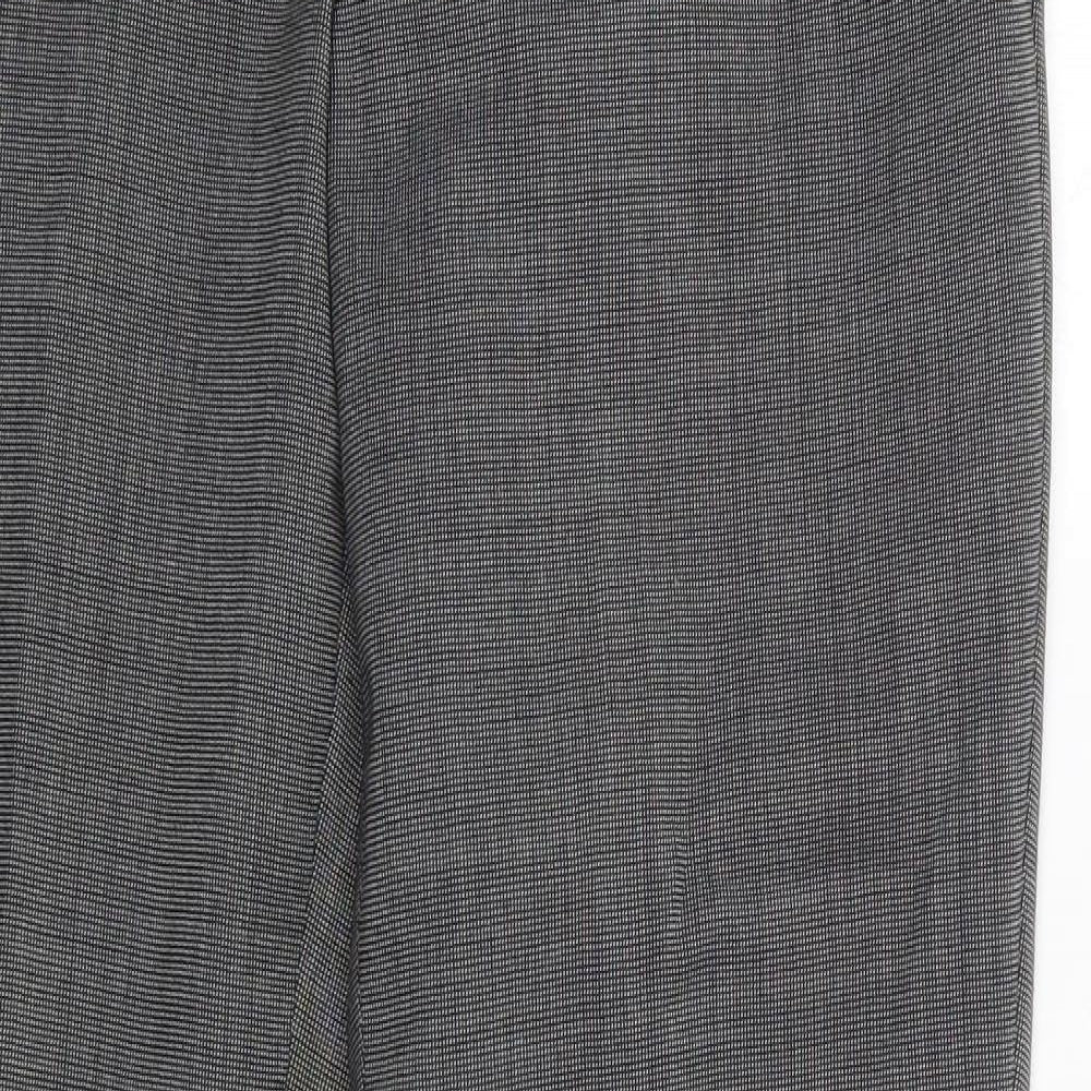 Taylor and Wright Mens Grey  Wool Dress Pants Trousers Size 39 L30 in Regular