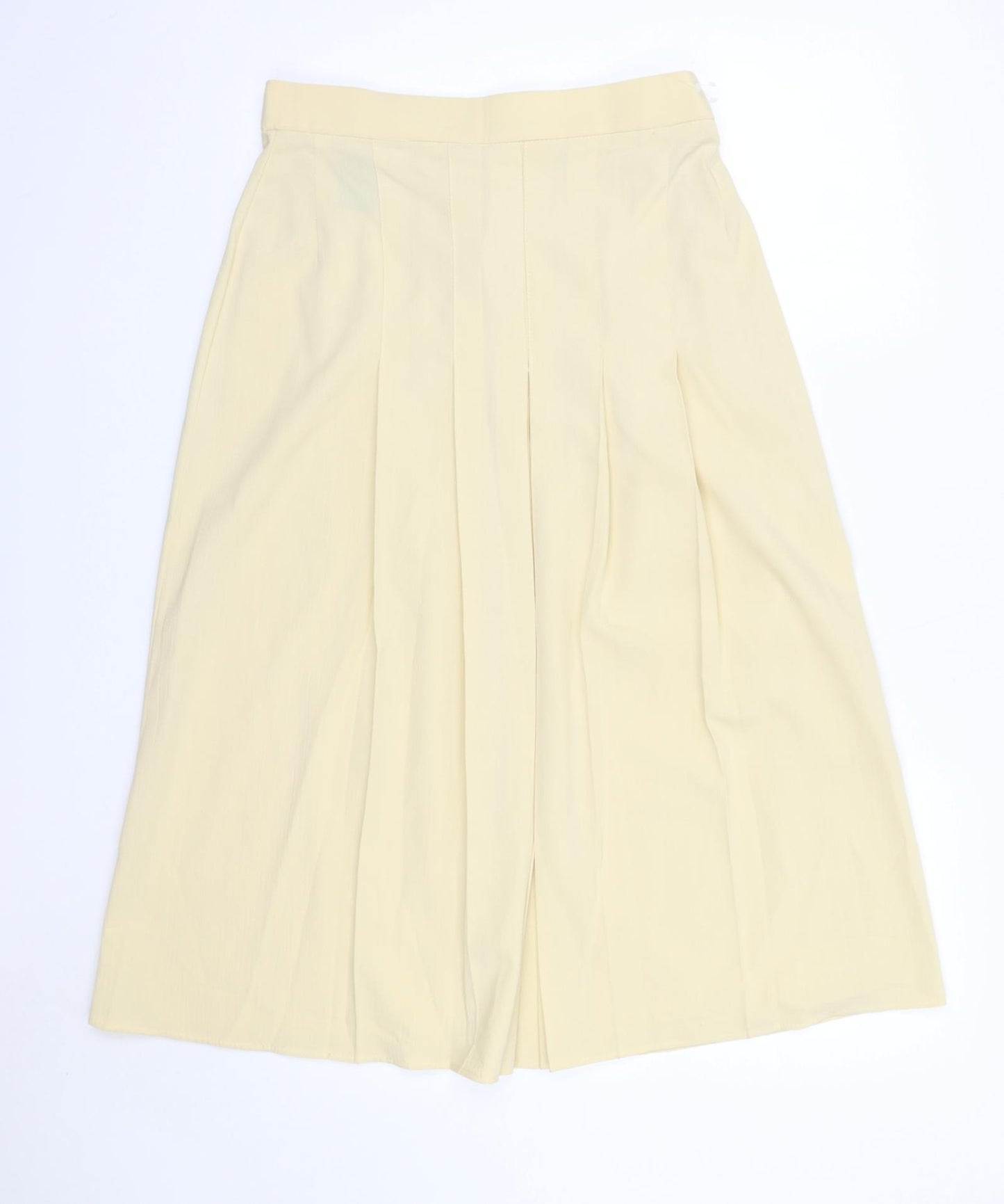 Your Sixth Sense Womens Yellow  Viscose A-Line Skirt Size 14