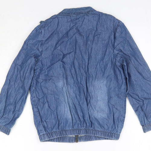 Little Kids Girls Blue   Jacket  Size 5-6 Years