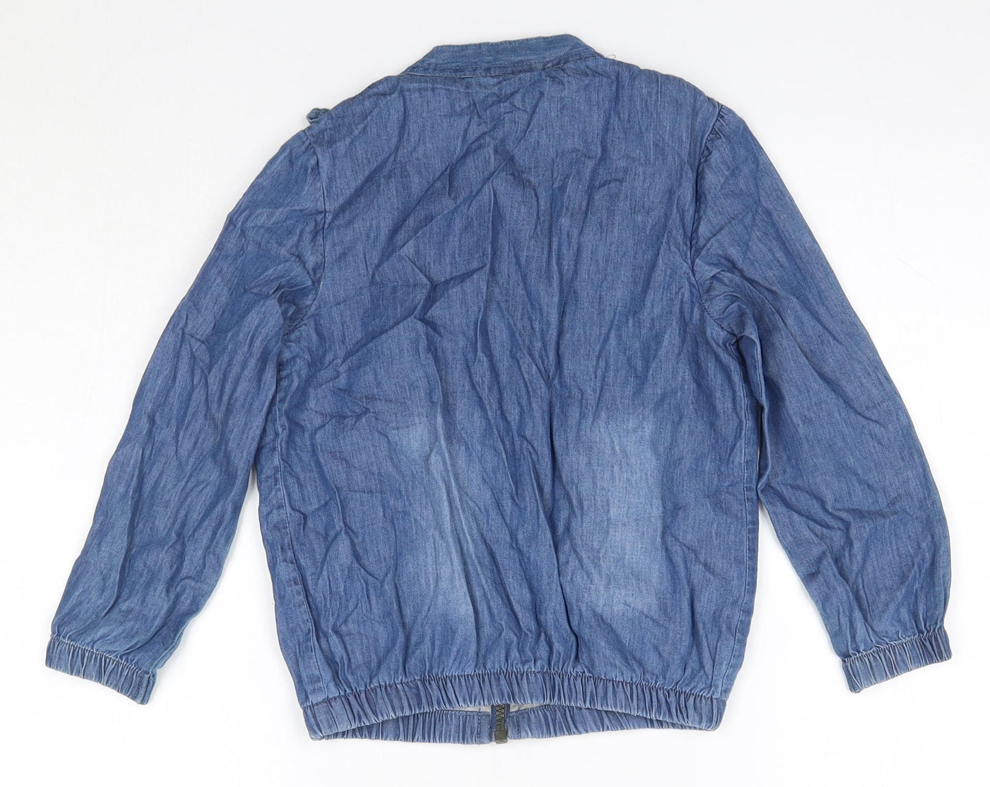 Little Kids Girls Blue   Jacket  Size 5-6 Years