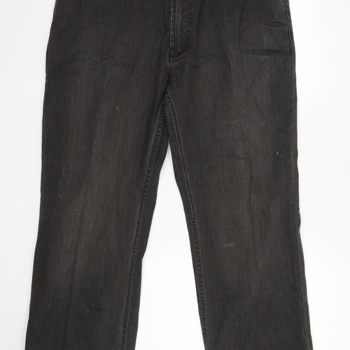 Urban Spirit Mens Brown  Cotton Straight Jeans Size 38 in L28 in Regular