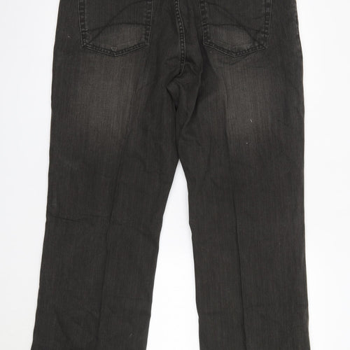 Urban Spirit Mens Brown  Cotton Straight Jeans Size 38 in L28 in Regular