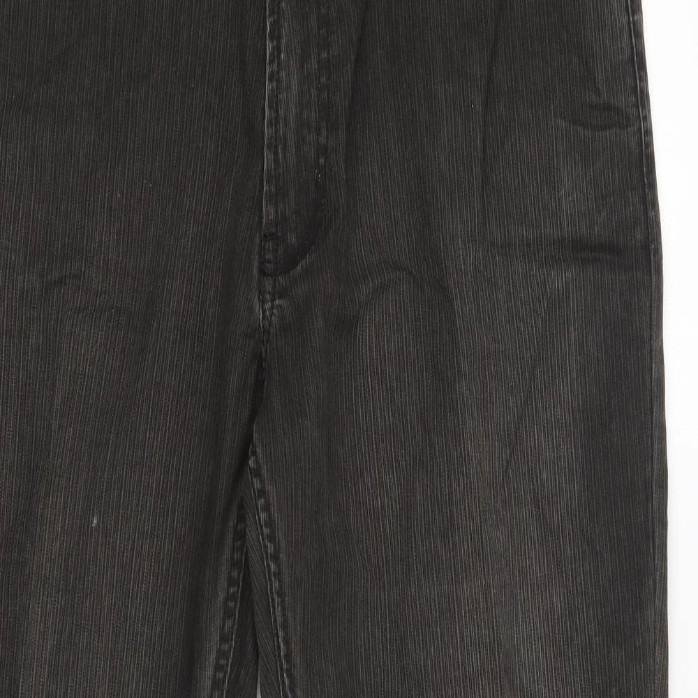 Urban Spirit Mens Brown  Cotton Straight Jeans Size 38 in L28 in Regular