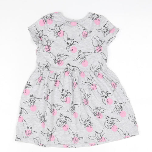 George Baby Grey  Polyester A-Line  Size 12-18 Months  Round Neck