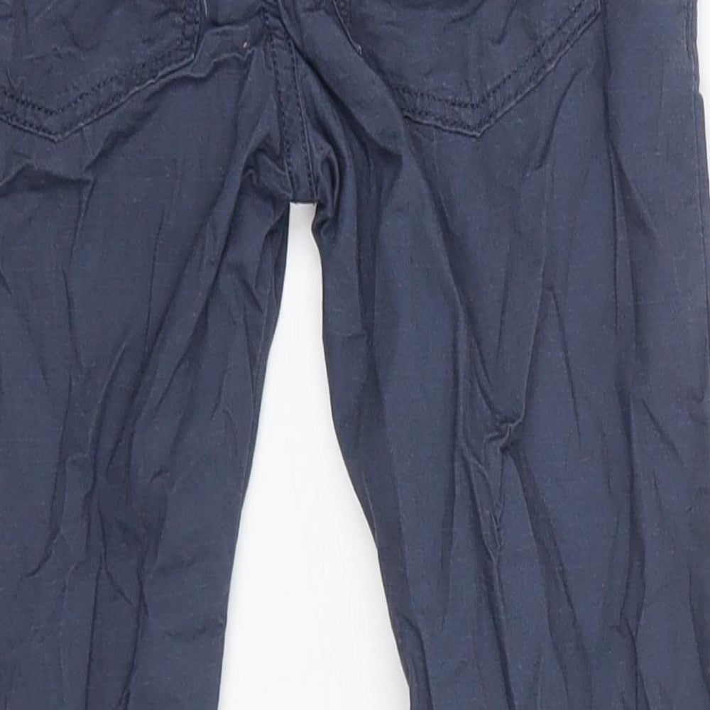 F&F Boys Blue  100% Cotton Jogger Trousers Size 4-5 Years  Regular