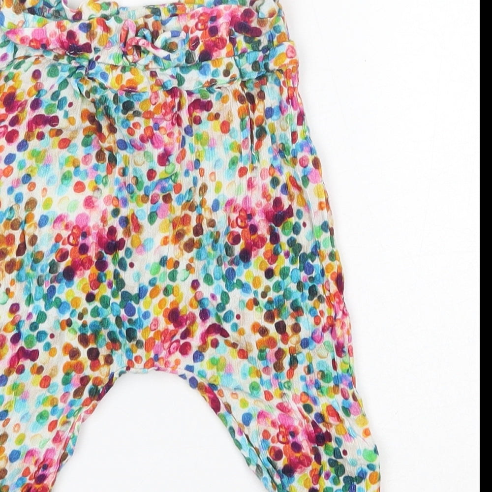 NEXT Baby Multicoloured  Viscose Jogger Trousers Size 12-18 Months