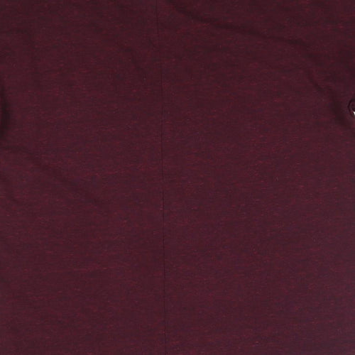 H&M Womens Purple  Polyester Basic Blouse Size XS Round Neck