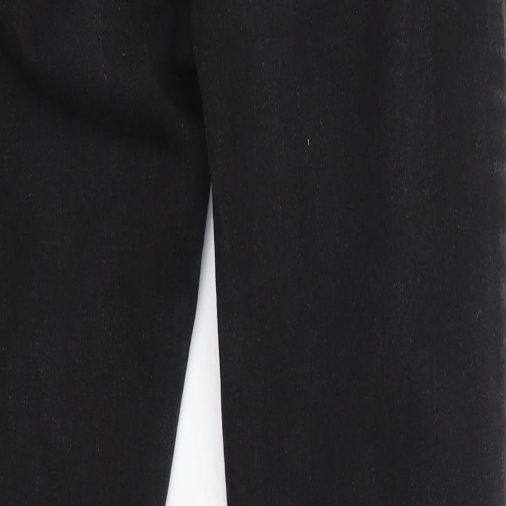Primark Womens Black  Cotton Skinny Jeans Size 12 L28 in Regular