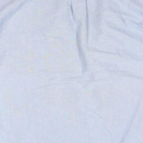 Jack Doyle Mens Blue  Cotton  Button-Up Size L Collared
