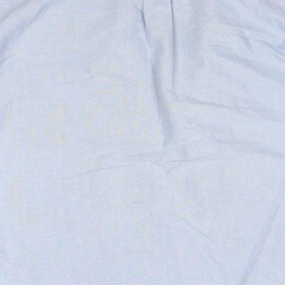 Jack Doyle Mens Blue  Cotton  Button-Up Size L Collared