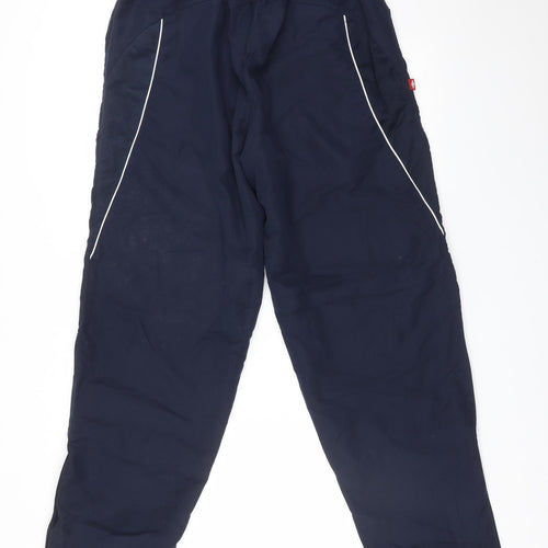 Umbro Mens Blue  Polyester Jogger Trousers Size L L31 in Regular