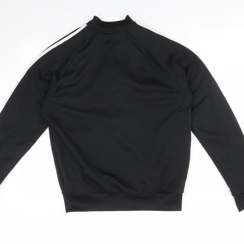 adidas Mens Black Striped  Jacket  Size M