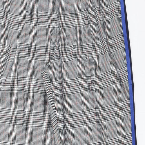 Topshop Womens Multicoloured Check Polyester Dress Pants Trousers Size 6 L28 in Regular