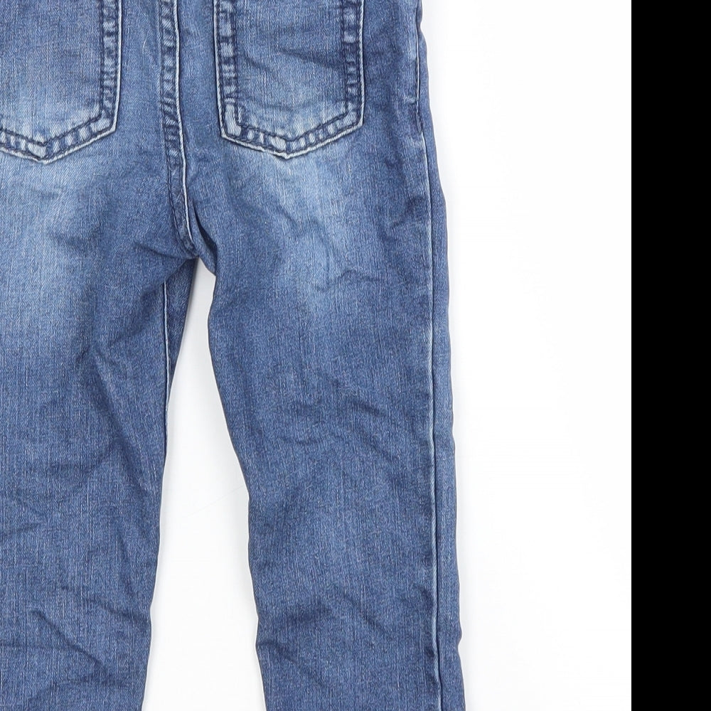 F&F Baby Blue  Cotton Sweatpants Trousers Size 12-18 Months