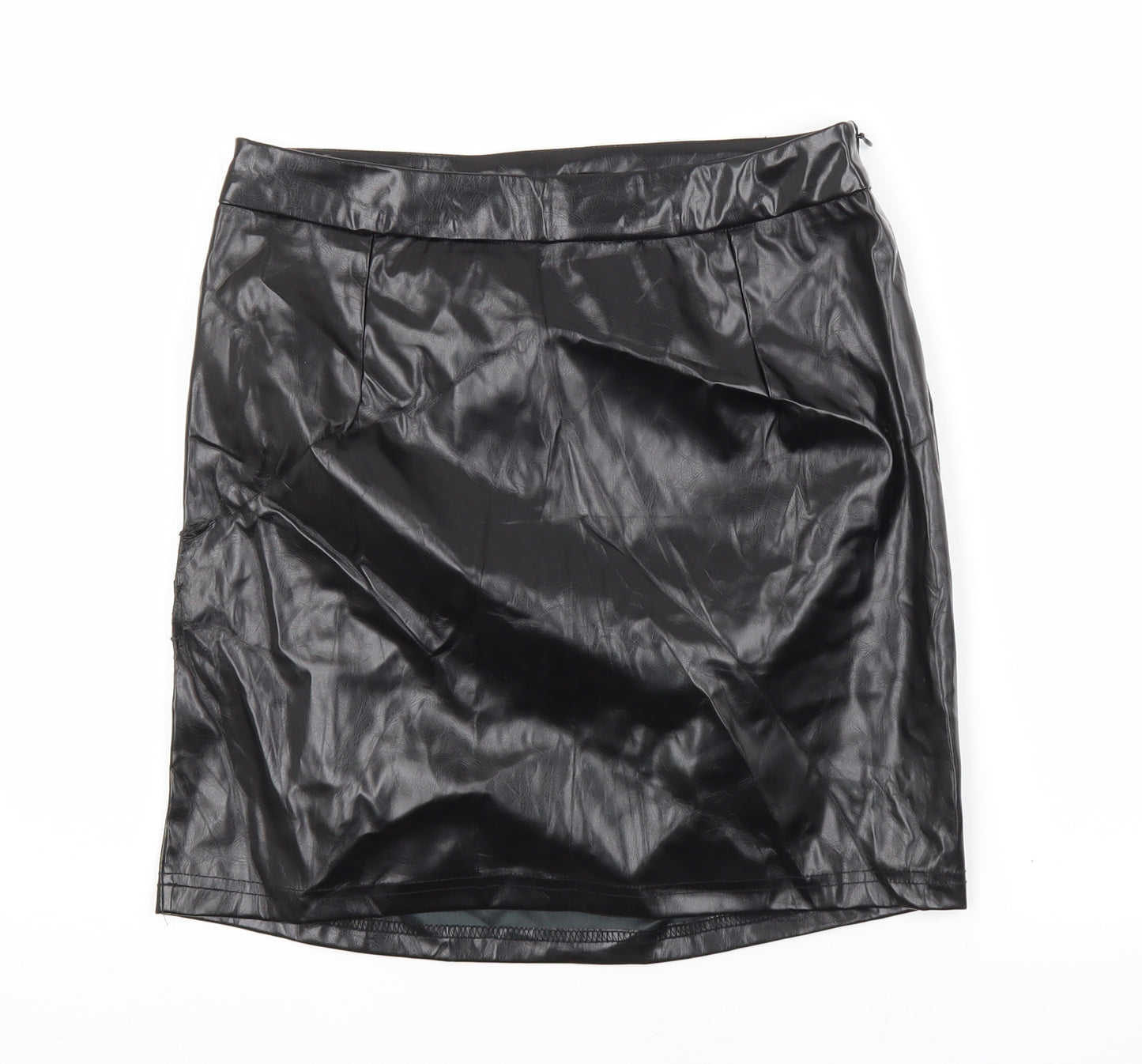 SheIn Womens Black  Polyester Maxi Skirt Size S