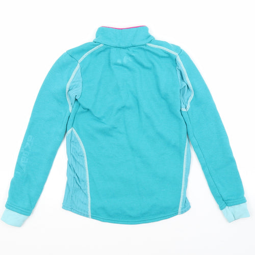 DECATHLON Girls Blue   Pullover Sweatshirt Size 6 Years