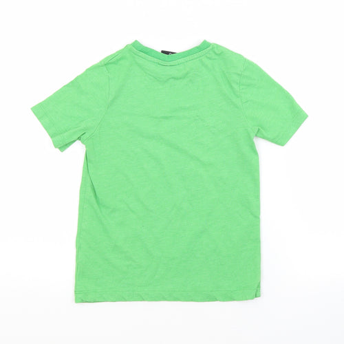 TU Boys Green  Polyester Basic T-Shirt Size 3-4 Years Crew Neck  - TOY STORY