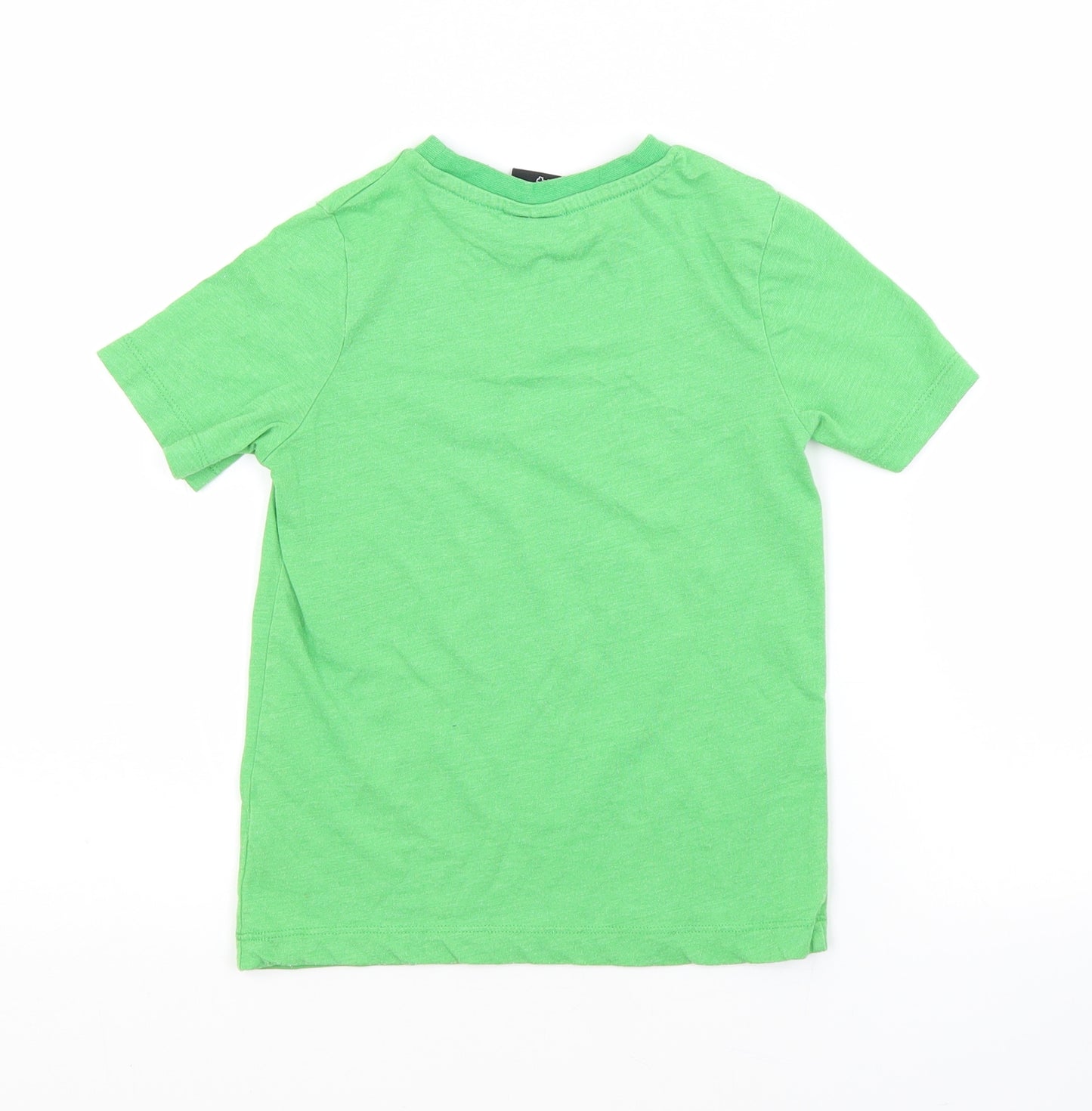 TU Boys Green  Polyester Basic T-Shirt Size 3-4 Years Crew Neck  - TOY STORY
