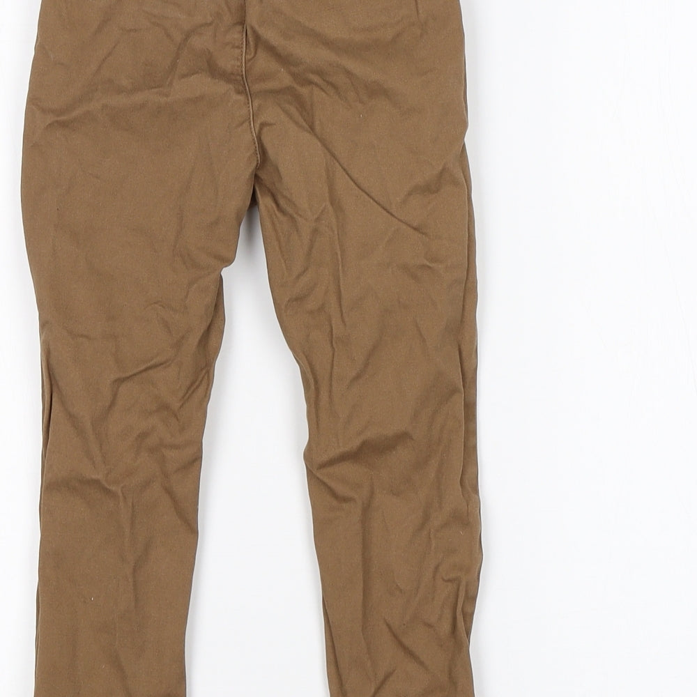 Matalan Boys Brown  Cotton Skinny Jeans Size 2-3 Years  Regular