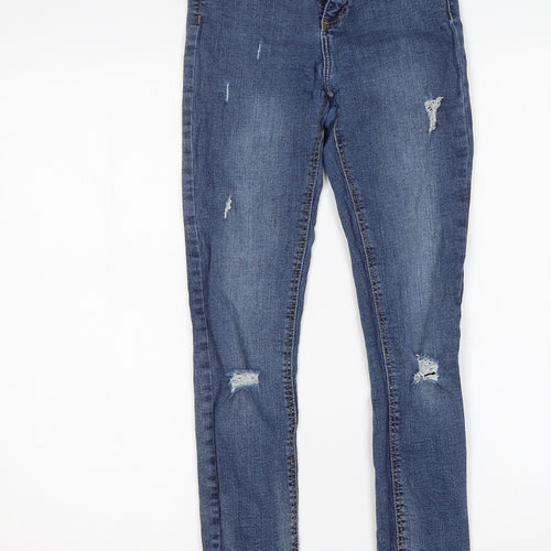 Denim Co Womens Blue  Cotton Skinny Jeans Size 6 L29 in Regular