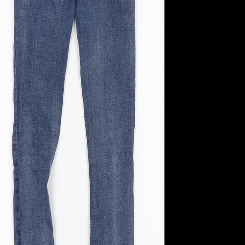Denim Co Womens Blue  Cotton Skinny Jeans Size 6 L29 in Regular