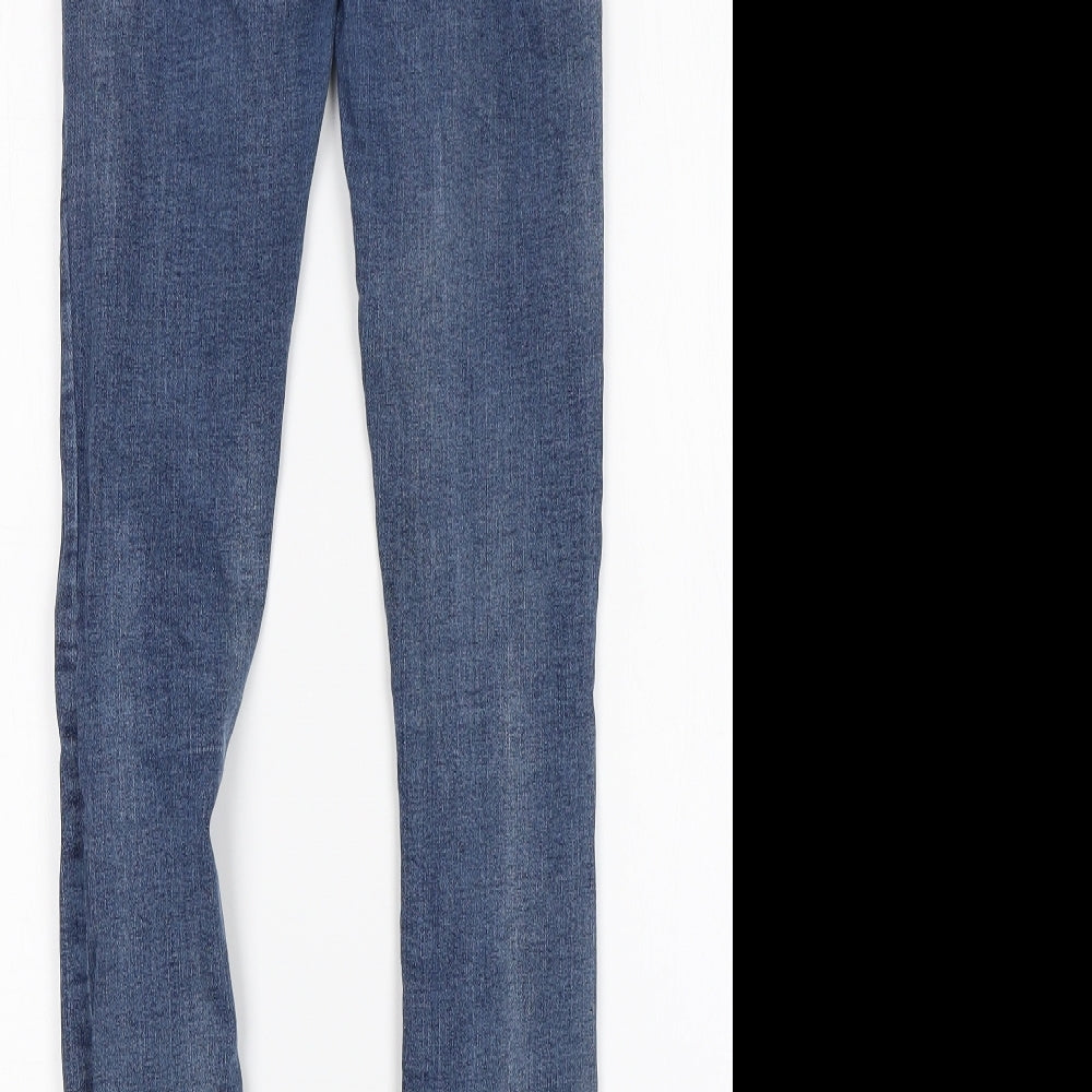 Denim Co Womens Blue  Cotton Skinny Jeans Size 6 L29 in Regular