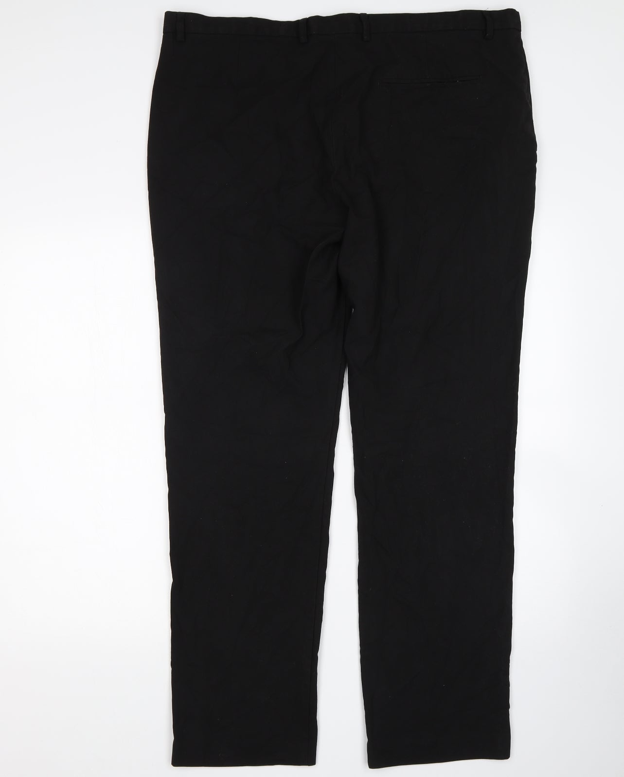 Burton  Mens Black   Trousers  Size 40 L30 in Regular