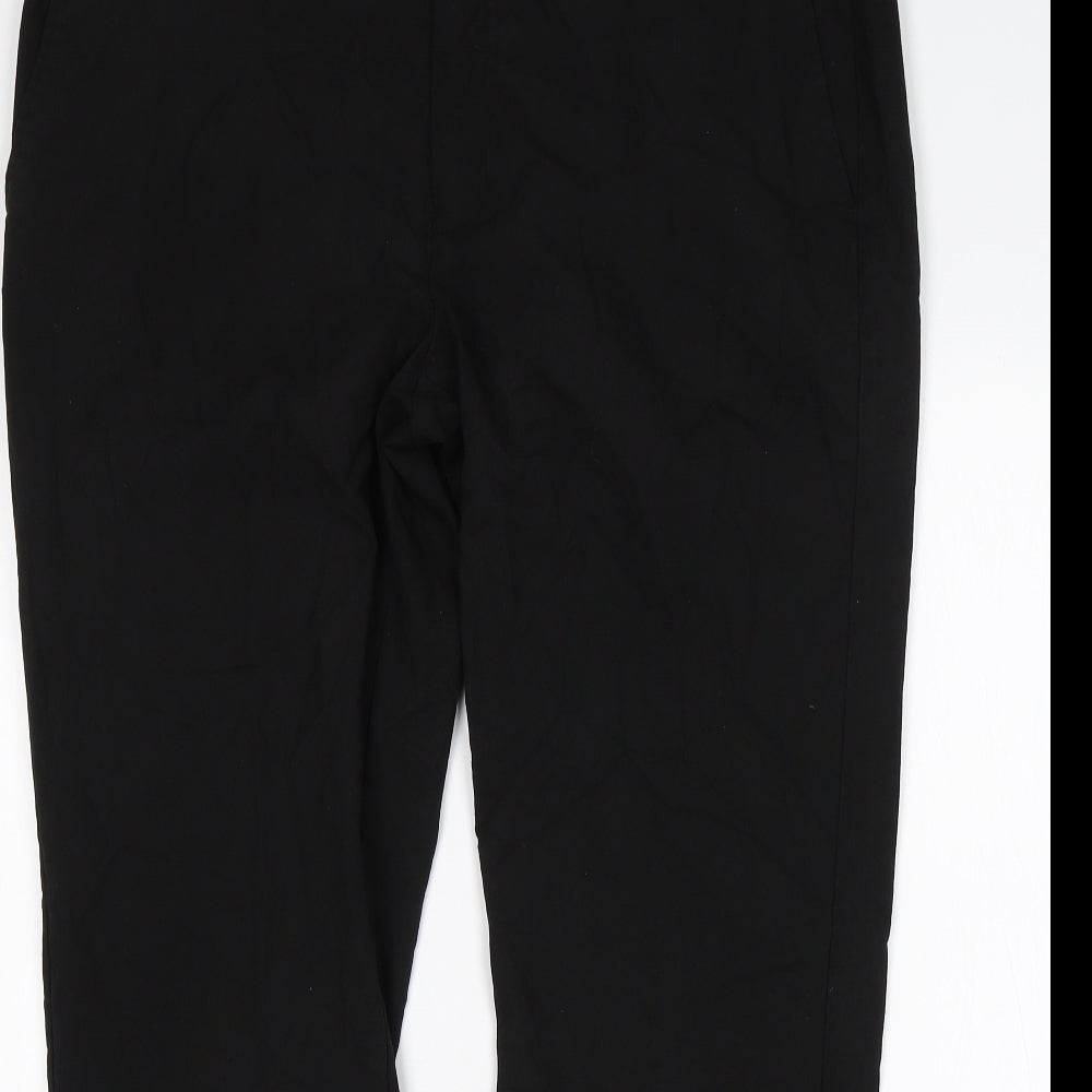 Burton  Mens Black   Trousers  Size 40 L30 in Regular