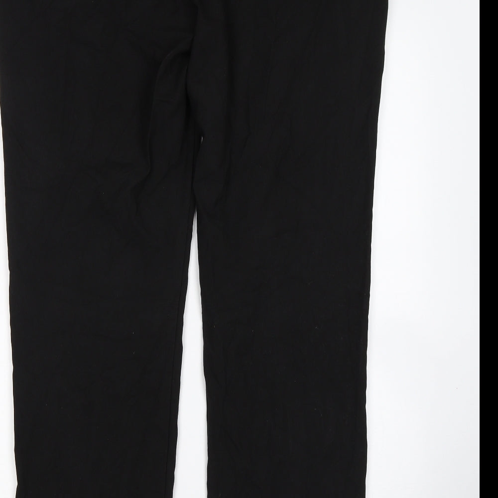 Burton  Mens Black   Trousers  Size 40 L30 in Regular