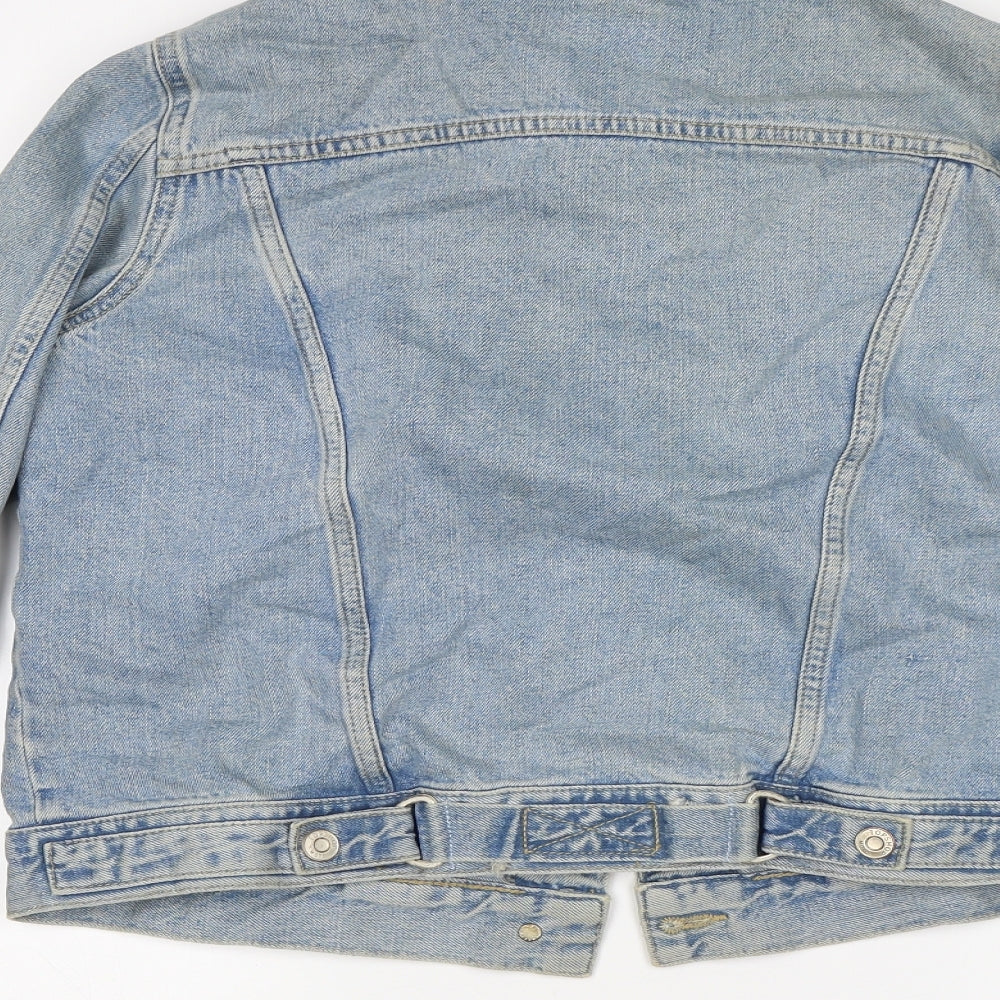 Topshop Womens Blue   Jacket  Size 12