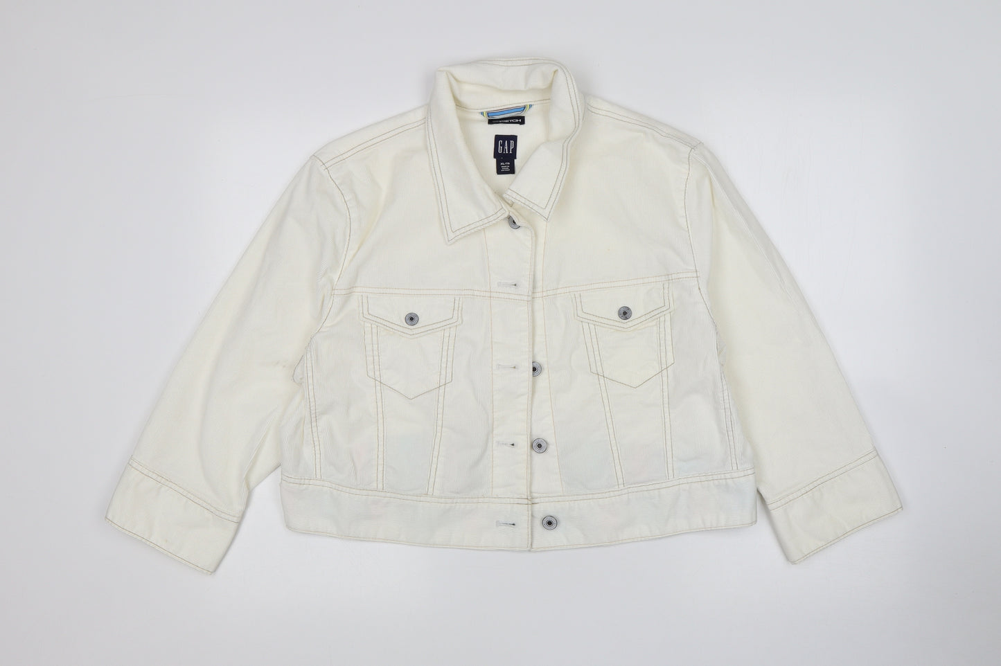 Gap Womens Ivory   Jacket  Size XL