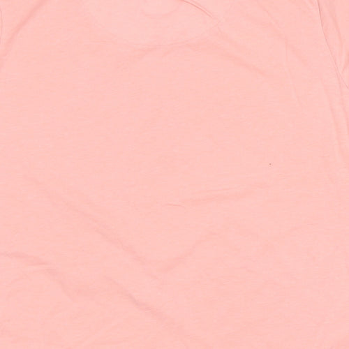 Primark Womens Pink  Polyester Top Pyjama Top Size M