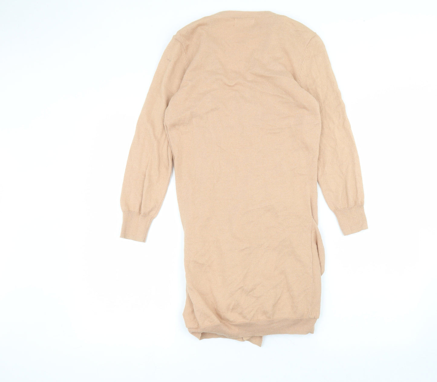 NEXT Womens Pink V-Neck  Cotton Cardigan Jumper Size 6