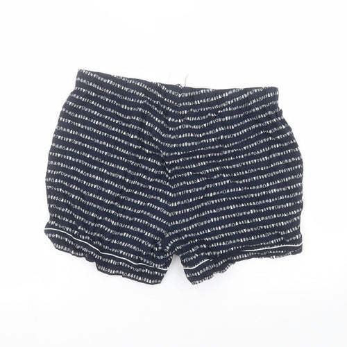 Pieces Womens Blue  Cotton Paperbag Shorts Size XL  Regular
