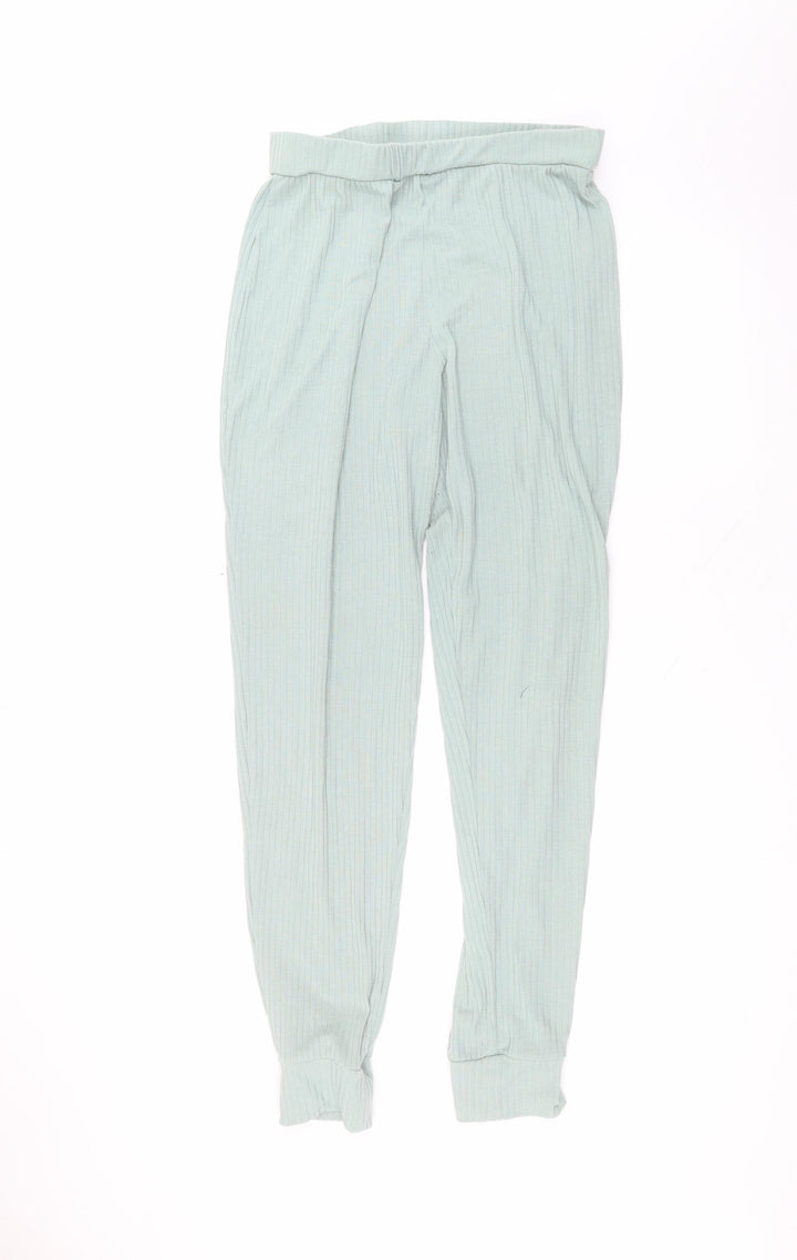 New Look Womens Green  Polyester Trousers  Size L L30 in Regular